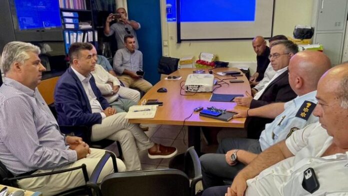 Σύσκεψη Περιφερειάρχη ΑΜΘ με τον Γραμματέα Αποκεντρωμένης Διοίκησης Μακεδονίας-Θράκης