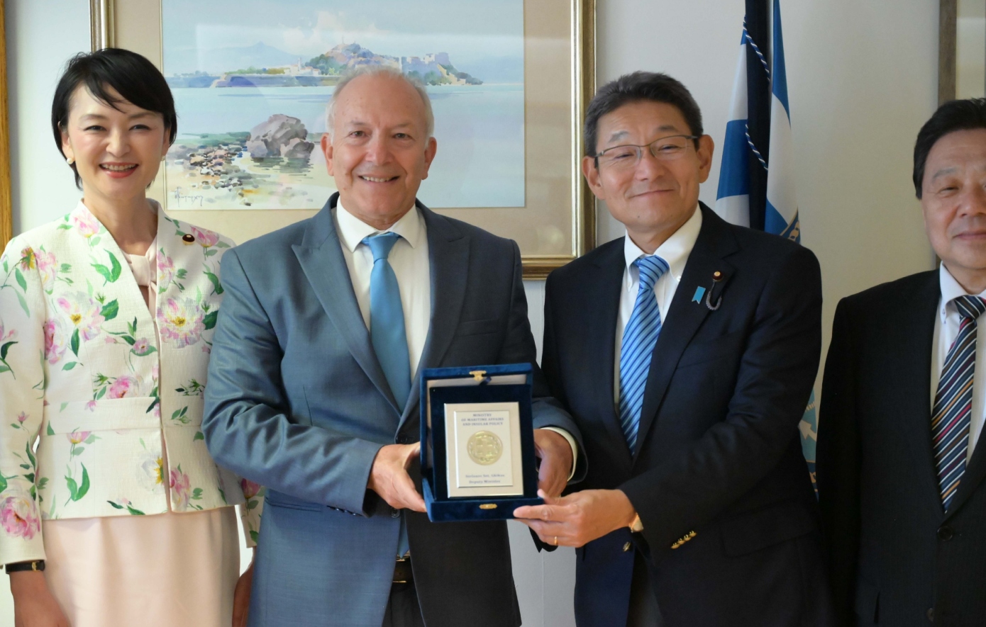 Στ. Γκίκας: Ενδυνάμωση ελληνοϊαπωνικής συνεργασίας στη ναυτιλία