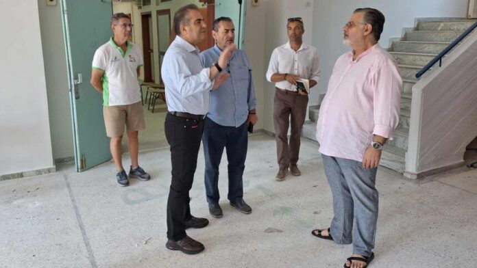 Επιθεώρηση Δημάρχου στις αναβαθμίσεις σχολείων της Καλαμάτας