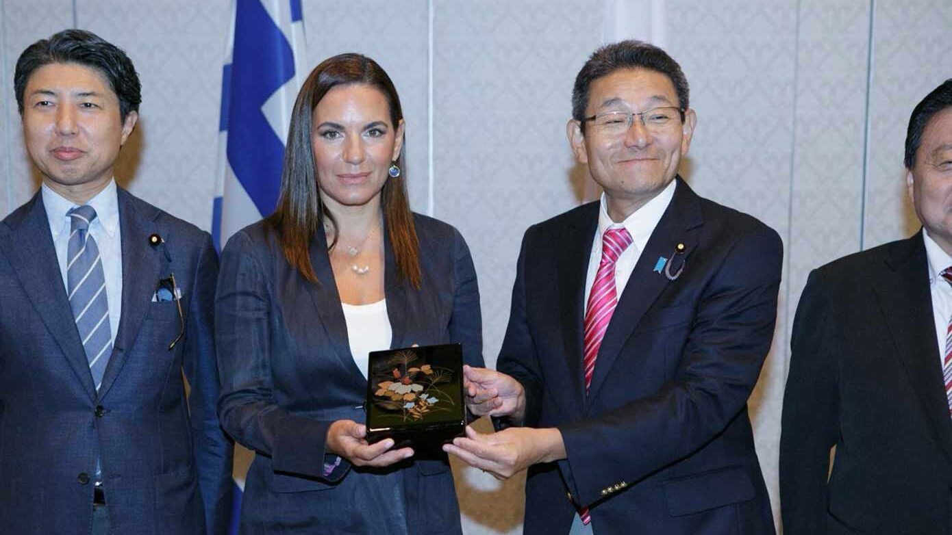 Σύσκεψη Όλγας Κεφαλογιάννη με Ιάπωνες νομοθέτες