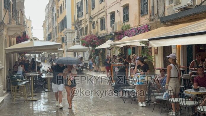 Κέρκυρα: Ζημιές στους δρόμους και στο ηλεκτρικό δίκτυο από έντονη βροχόπτωση