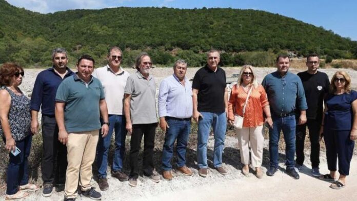 Επιθεώρηση Περιφερειάρχη Δημ. Κουρέτα στα έργα του Δήμου Πύλης