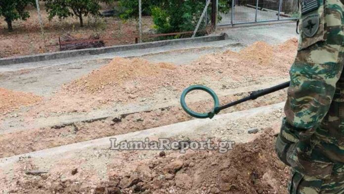 Ανακαλύφθηκαν βλήματα του Β’ Παγκοσμίου Πολέμου σε έργα στη Λαμία – Εντυπωσιακό βίντεο από την εξουδετέρωσή τους