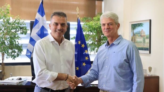 Σύσκεψη Δημάρχου Λαρισαίων με τον Επικεφαλής Πολιτικής Προστασίας Π.Θεσσαλίας