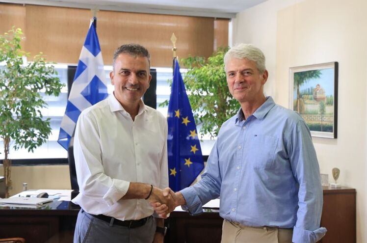 Σύσκεψη Δημάρχου Λαρισαίων με τον Επικεφαλής Πολιτικής Προστασίας Π.Θεσσαλίας