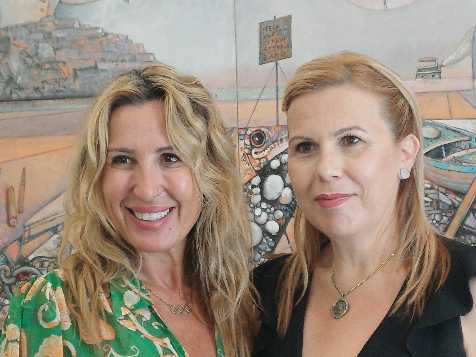 Συνάντηση της Δημάρχου Λήμνου με την Ολυμπιονίκη Πηγή Δεβετζή