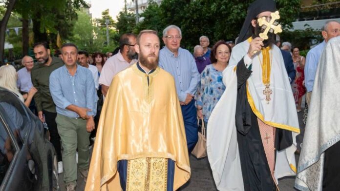 Ο Δήμαρχος Αμαρουσίου παρευρίσκεται στον εορτασμό του Ι.Ν. Αγίου Ιωάννη του Πέλικα στο Ψαλίδι