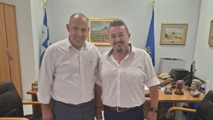 Σύσκεψη Δημάρχου Μεγαρέων με τον Πρόεδρο του Παμμεγαρικού Συλλόγου ΗΠΑ