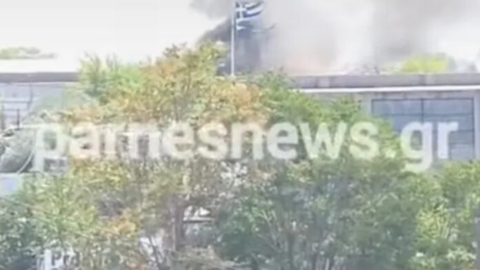 Φωτιά σε αποθήκη κατοικίας στο Μενίδι