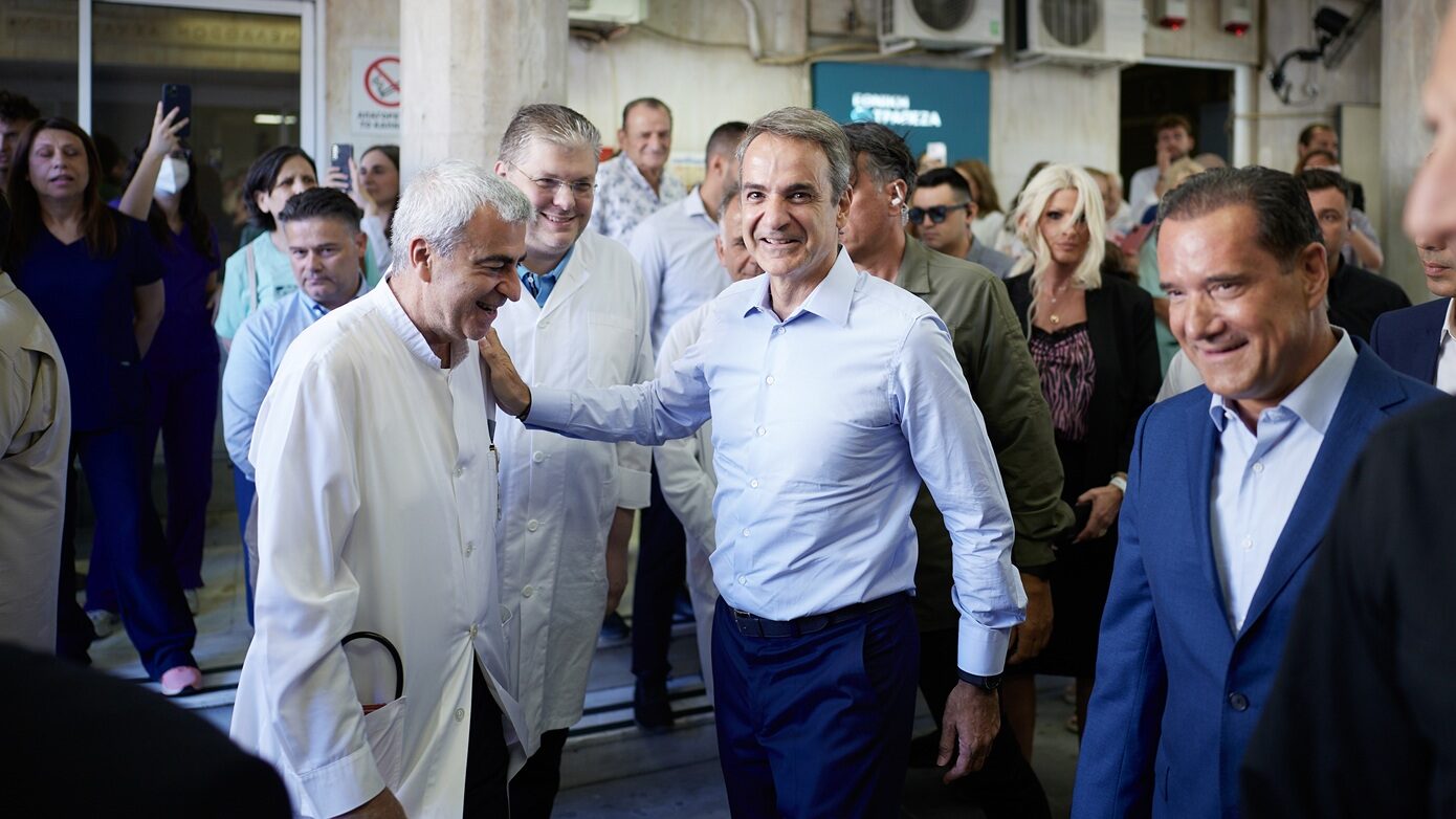 Στο Ιπποκράτειο ο Μητσοτάκης – Προχωρά η ανακαίνιση του Τμήματος Επειγόντων Περιστατικών