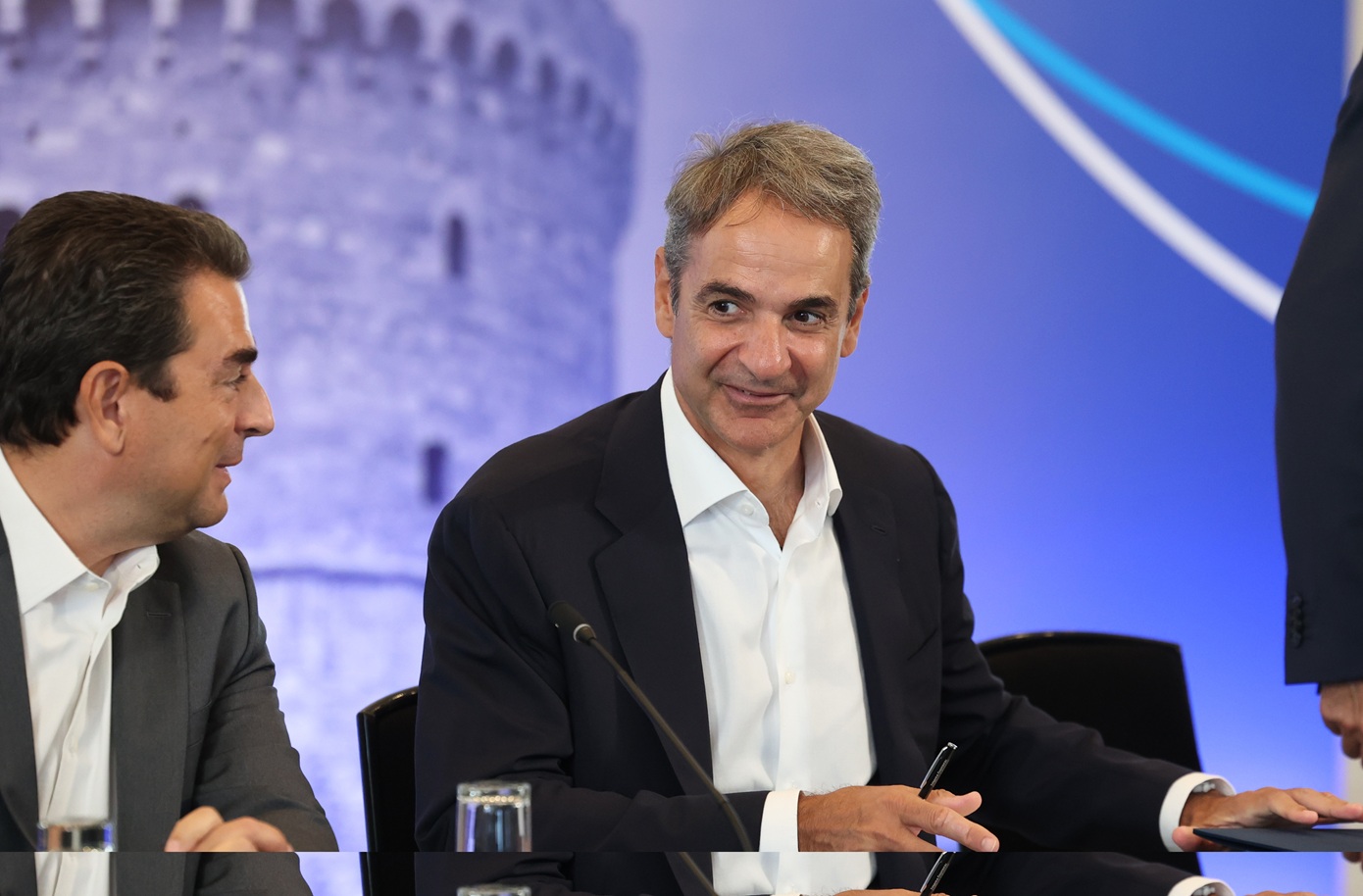 Ο Μητσοτάκης στη Θεσσαλονίκη – Επαφές με βουλευτές πριν την 89η ΔΕΘ