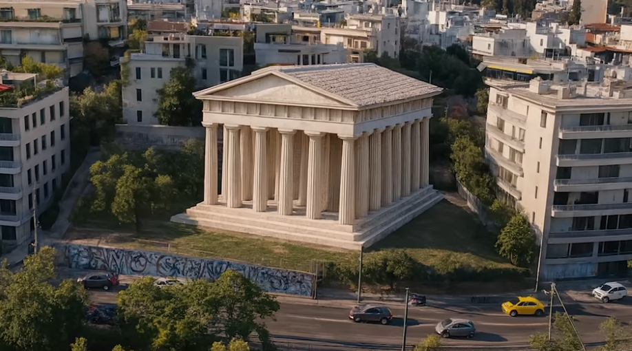 Ο αθέατος και λησμονημένος ναός της Αρτέμιδος Αγροτέρας στην Αθήνα – Τι κρύβεται πίσω από τις λαμαρίνες