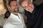 Ο Κυριάκος Μητσοτάκης συνάντησε τον Νόβακ Τζόκοβιτς στην Τήνο