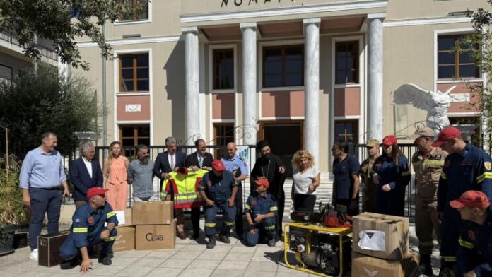 Χορηγία από την Πυροσβεστική του Αεροδρομίου Μονάχου στην ΠΑΜΘ