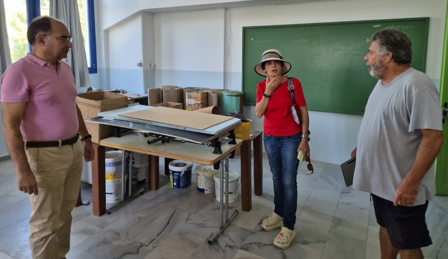 Κοντά στην ολοκλήρωση οι εργασίες στο 1ο Δημοτικό Σχολείο Παροικίας Πάρου