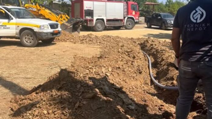 Βελτίωση υδροδότησης με καινούργια γεώτρηση στον Δ. Νοτίου Πηλίου