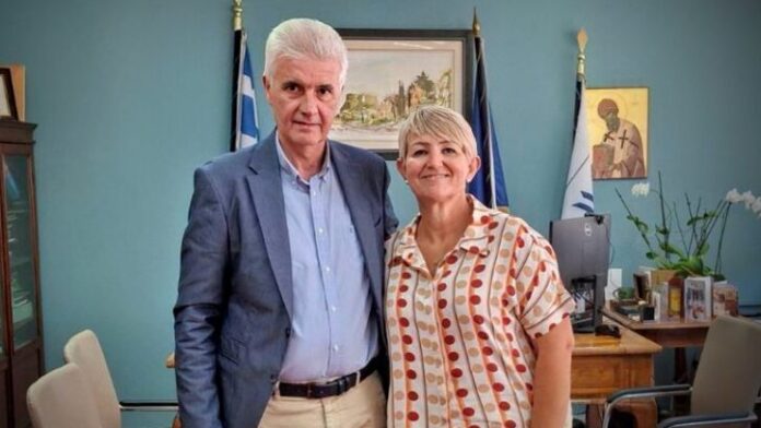 Ενημέρωση της Βρετανής υπο-Προξένου από την Περιφέρεια Ιονίων Νήσων για ζητήματα Πολιτικής Προστασίας