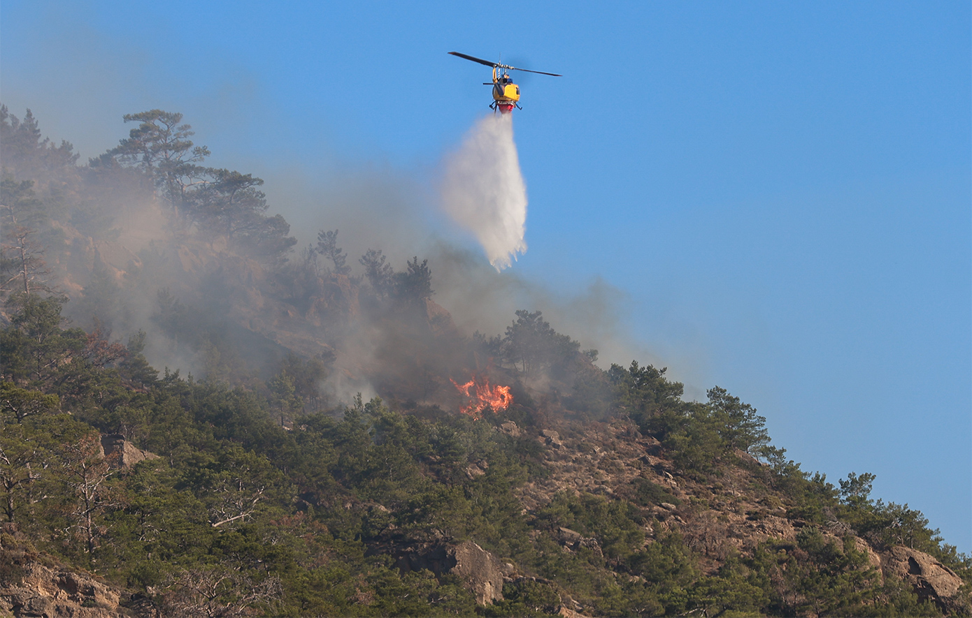 Πυρκαγιά στην περιοχή Ριόλος Αχαΐας