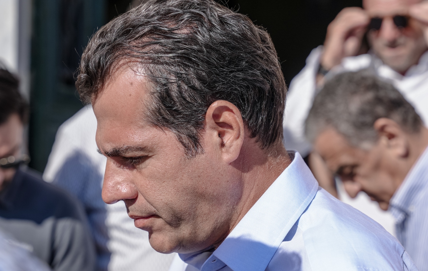 Ο Θ. Πλεύρης, υπουργός Μετανάστευσης και Ασύλου, επισκέφθηκε την ανακαίνιση του θεάτρου Αναγνωστηρίου Αγιάσου