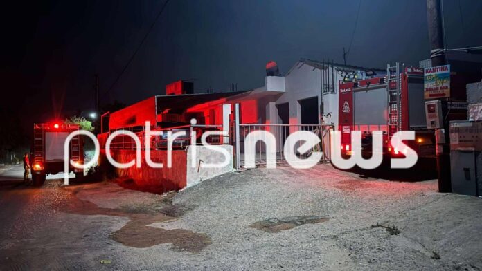 Ανεύθυνος πυρομανής προκάλεσε πυρκαγιά δίπλα σε κατοικίες στη Σαρακίνα Πύργου και διέφυγε