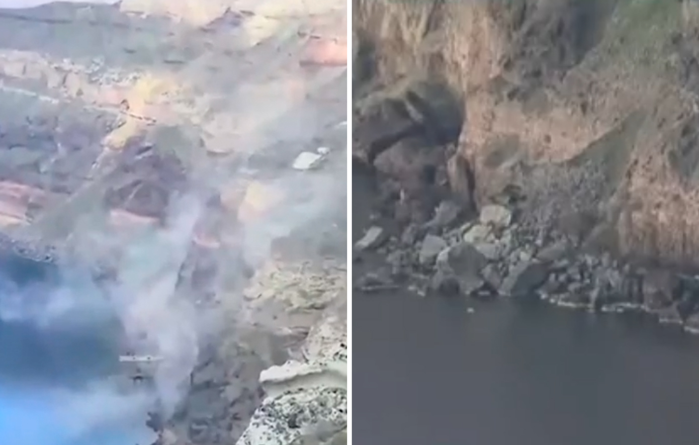 Κατολίσθηση στο Ημεροβίγλι Σαντορίνης – Τι αναφέρουν οι ειδικοί