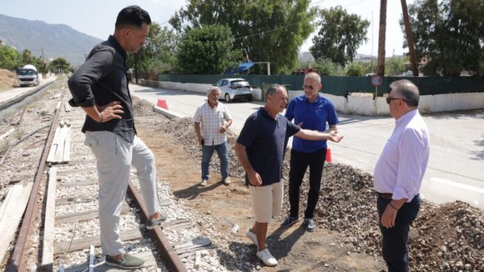 Επιτόπια Επίσκεψη Ν. Σταυρέλη στην αναμόρφωση παραλιακής ζώνης Κορίνθου – Λουτρακίου