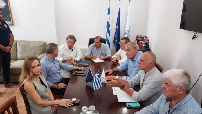 Ο Υφυπουργός Πολιτικής Προστασίας στη Ζάκυνθο – Συναντήσεις με τοπικούς φορείς