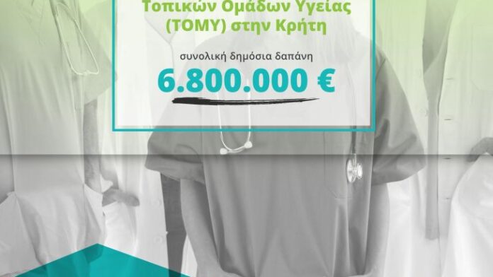 Έναρξη Νέων Τοπικών Μονάδων Υγείας 7ης ΥΠΕ στην Κρήτη