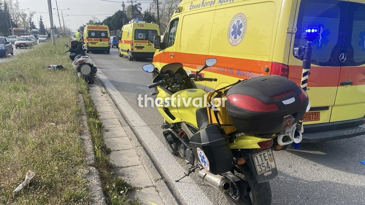Σύγκρουση λεωφορείου με μοτοσικλέτα στη Θεσσαλονίκη – Σοβαρά τραυματισμένος ο οδηγός του δικύκλου