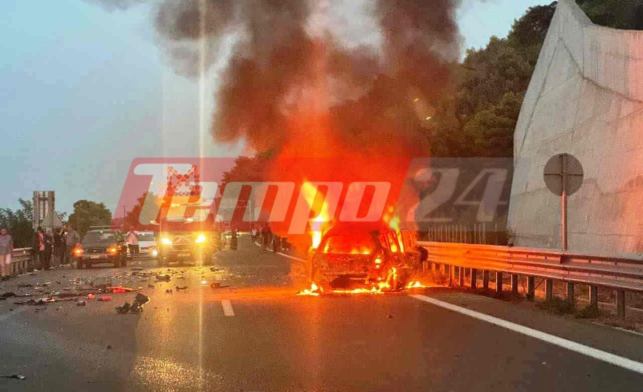 Δραματική σύγκρουση στην Αχαΐα: Οδηγός απανθρακώθηκε μετά από τροχαίο δυστύχημα