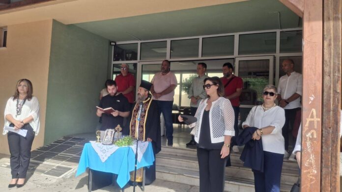 Η Δήμαρχος Σκύδρας στις τελετές ευλογίας των σχολείων για τη νέα σχολική χρονιά