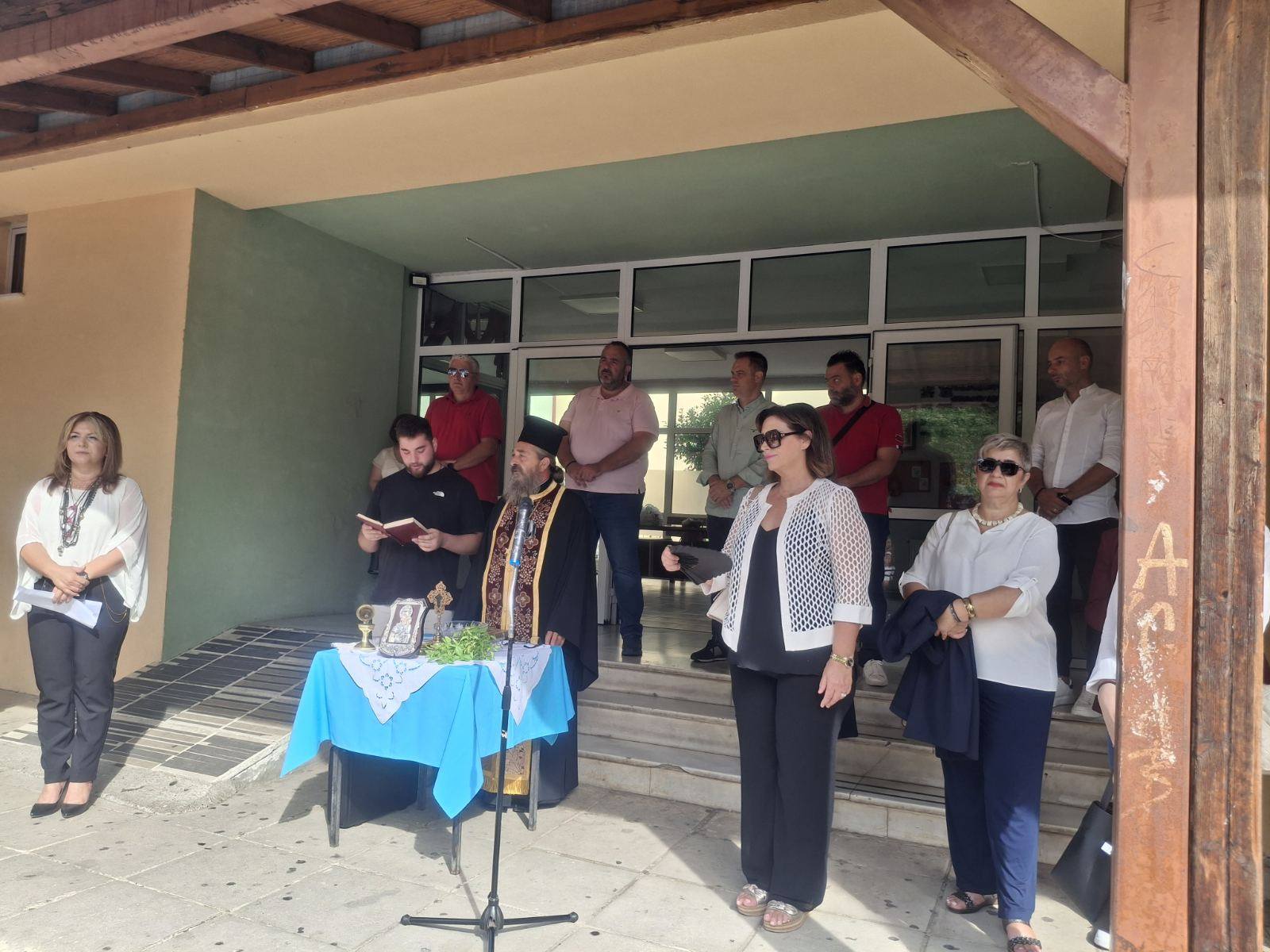 Η Δήμαρχος Σκύδρας στις τελετές ευλογίας των σχολείων για τη νέα σχολική χρονιά