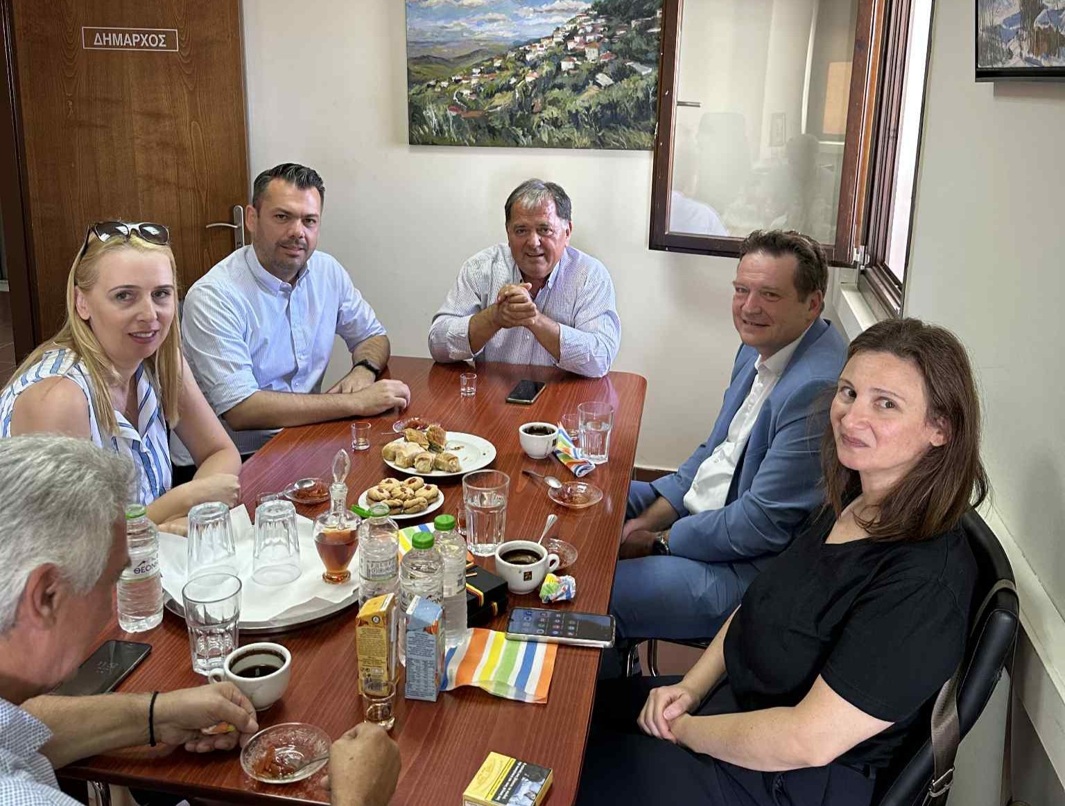 Ο Γερμανός Πρόξενος επισκέπτεται το Δήμο Λίμνης Πλαστήρα