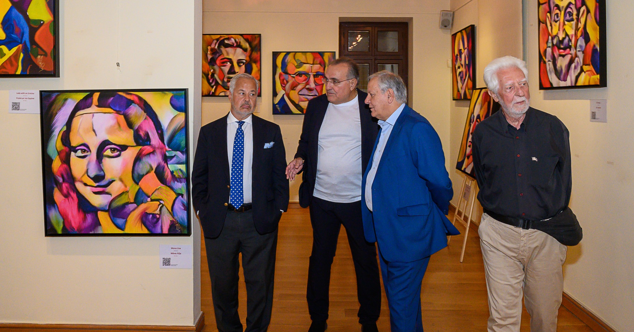 Δ. Καλλιθέας: Μεγάλη επιτυχία στα εγκαίνια της ζωγραφικής έκθεσης του Μάνου Ιωαννίδη