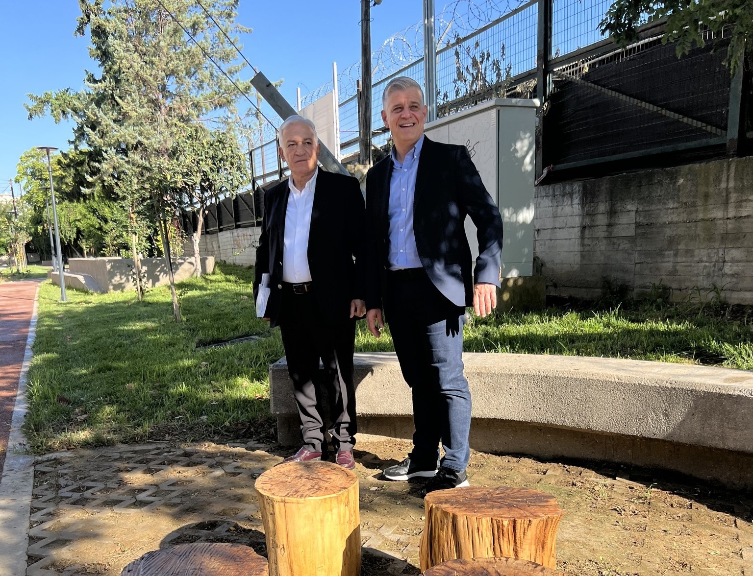 Κ. Γιουτίκας – Λ. Κυρίζογλου: Ανανεωμένη εικόνα για το πάρκο Βοσπόρου στη Μενεμένη