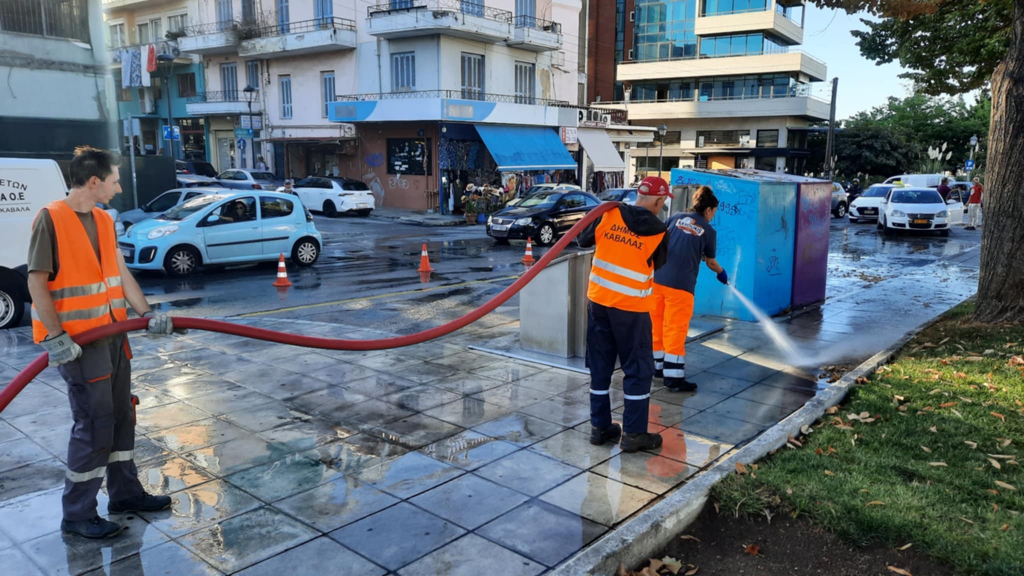 Δ. Καβάλας: Καθαριστική δράση σε επιλεγμένα σημεία της πόλης