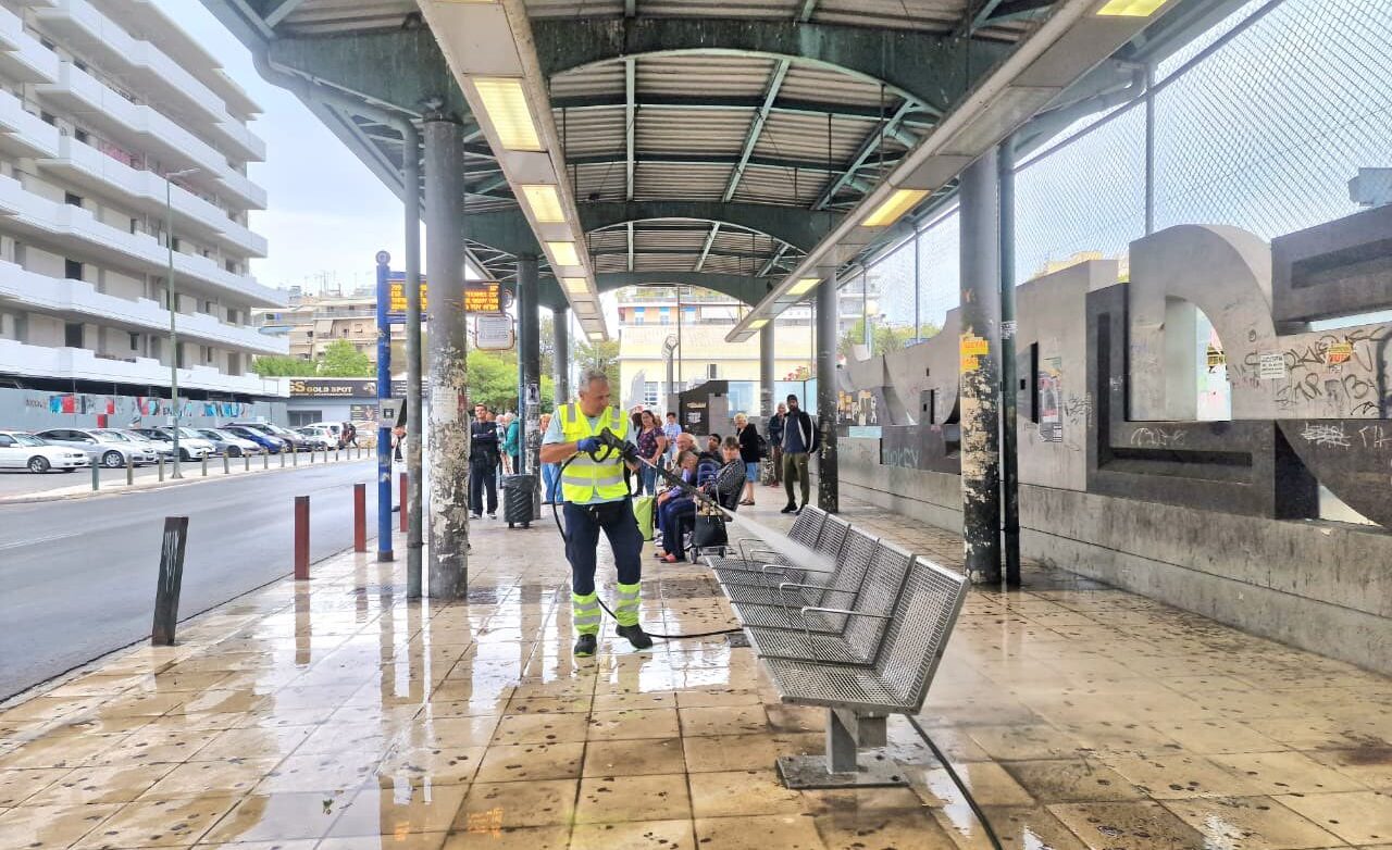 Κυριακάτικη εκστρατεία καθαρισμού στο 4ο Δημοτικό Διαμέρισμα!