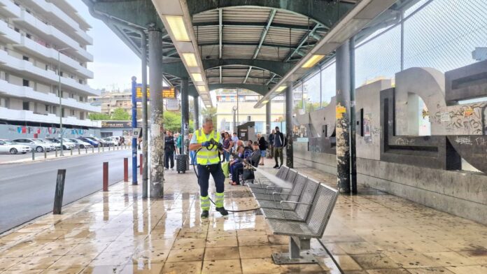 Κυριακάτικη εκστρατεία καθαρισμού στο 4ο Δημοτικό Διαμέρισμα!