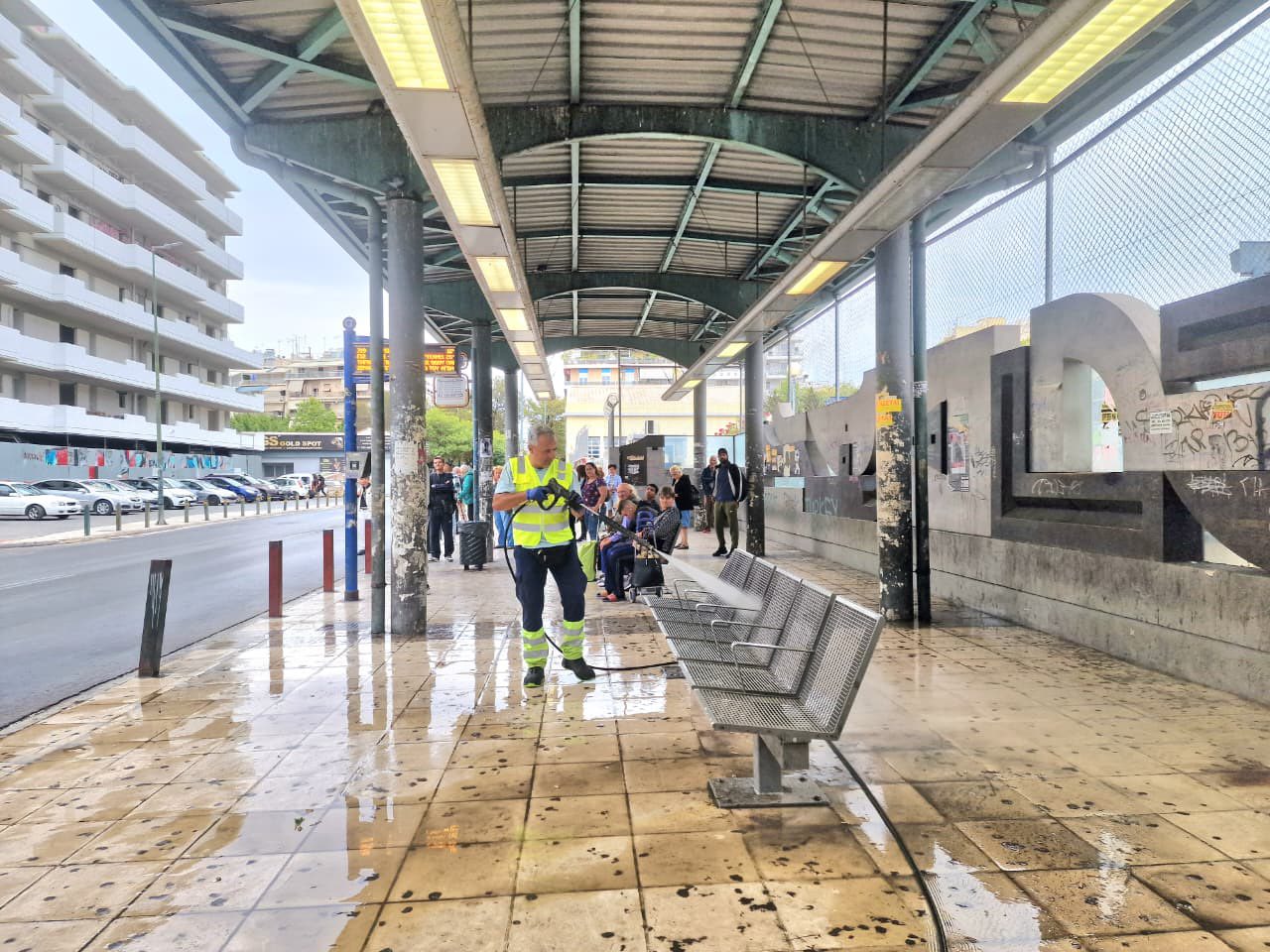 Κυριακάτικη εκστρατεία καθαρισμού στο 4ο Δημοτικό Διαμέρισμα!