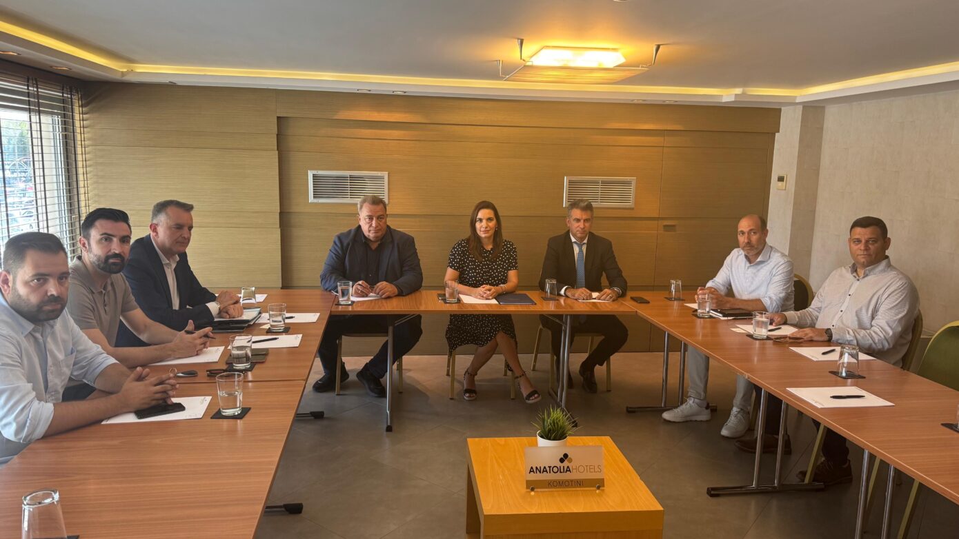 Η υπουργός Τουρισμού Όλγα Κεφαλογιάννη στην Κομοτηνή – Στρατηγικό πλάνο για την τουριστική άνθηση της Ροδόπης