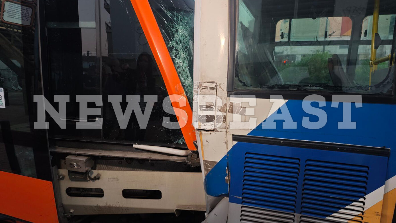 Περισσότεροι από 30 τραυματίες σε βίαιη σύγκρουση λεωφορείου με τραμ στον Πειραιά – Τι συνέβη