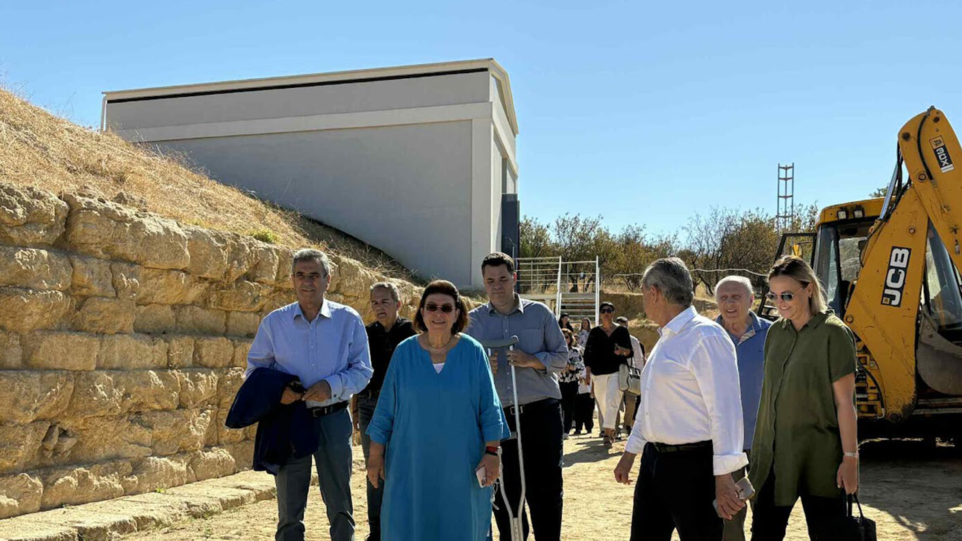 Μέχρι τις αρχές του 2028 θα ολοκληρωθεί η παράδοση του Τύμβου Καστά στην Αμφίπολη Σερρών