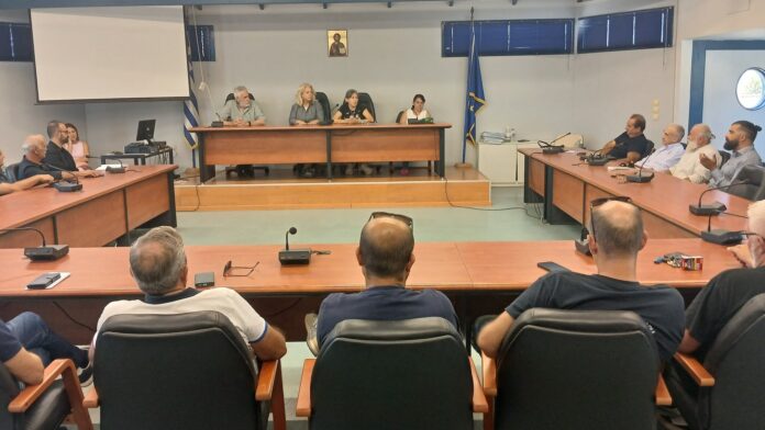 Σύσκεψη στον Δήμο Αλμυρού για την ευλογιά αιγοπροβάτων και τον Σταθμό Καθαρισμού