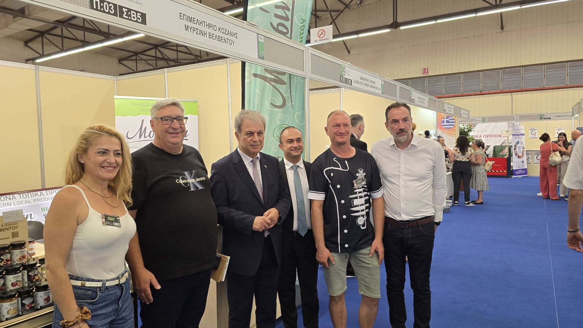 Περιοδεία του Περιφερειάρχη Δυτικής Μακεδονίας στα περίπτερα της ΔΕΘ