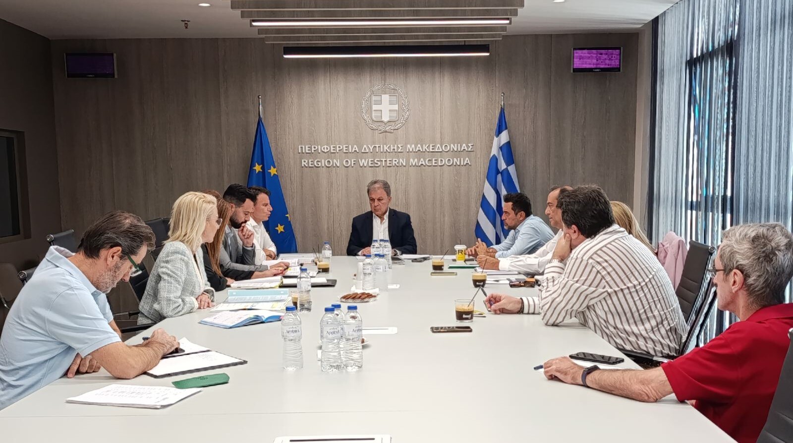 Συνάντηση Γ. Αμανατίδη με Διοικητή 3ης ΥΠΕ και Διοικητές Νοσοκομείων Δυτικής Ελλάδας