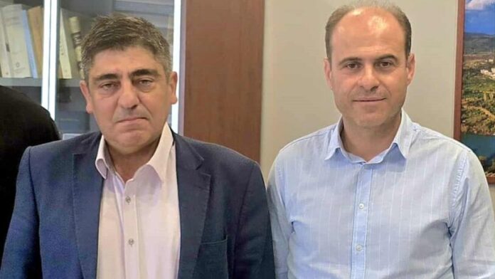 Ο καινούργιος Διοικητής του Γενικού Νοσοκομείου στο Δημαρχείο Άρτας