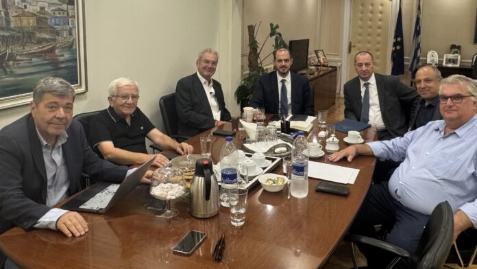 Συνάντηση στο Υπ. Οικονομικών για την παραχώρηση χώρων στους ΟΤΑ, της Χερσαίας Ζώνης Λιμένα Ελευσίνας