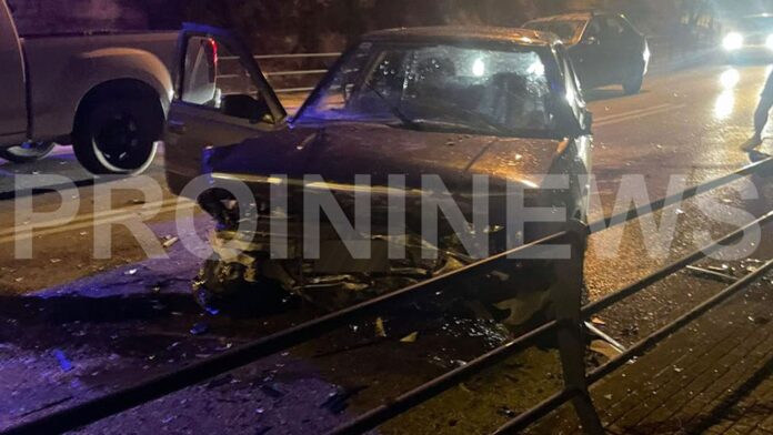 Σφοδρή σύγκρουση στην Καβάλα – Τέσσερις τραυματίες, ανάμεσά τους και παιδί