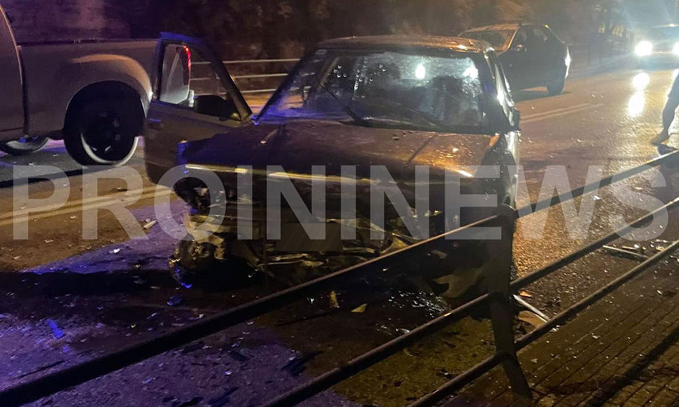 Σφοδρή σύγκρουση στην Καβάλα – Τέσσερις τραυματίες, ανάμεσά τους και παιδί