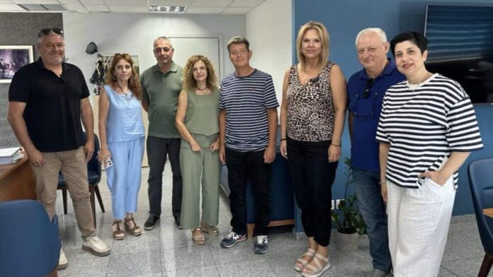 Συνάντηση της δημάρχου Χαλκίδας με τον Σύλλογο Εκπαιδευτικών και Νηπιαγωγών
